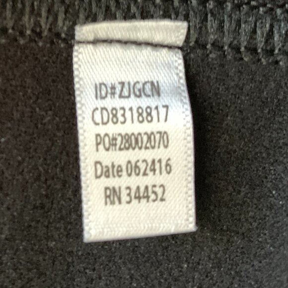 Cuddl Duds Smooth Plush Base Layer Stretch Thermal Top XS Black 95H - Picture 8 of 8